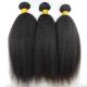 Straight Kinky Virgin Hair Bundles No Shedding Without Chemical Processed