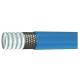 Convoluted PTFE Flexible Hose SS Braided With Blue EPDM Rubber Cover