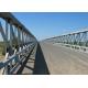 Single Lane Modular Steel Bridges Prefab Q355 Material