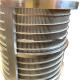 304 316 Stainless Steel Johnson Well Pipe Cone Shaped Sieve Drum Profile Wedge Wire Screen Filter Mesh