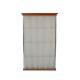 Industrial Flat Panel Air Filter , 100% Polyester High Flow Dry Air Filter