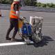 Two Components Thermoplastic Parking Line Striping Machine Stripe Thickness 1-4 Inches