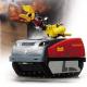 RXR-M180D 2560MM Robotic Fire Fighting Vehicle Fire Extinguisher Robot