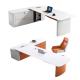 Simple Style Employee Office Desk with and ISO9001/ISO14001 Approved Modern Boss Desk