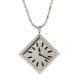 Stainless Steel Hollow Cutting Square Shape Perfume Scented Essential Oil Diffuser Locket