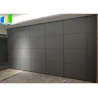 Fabric Sliding Partition Walls / Foldable Partition Wall Room Divider For Office