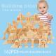 Montessori Education Wooden Grains Stacking Building Blocks Kindergarten Children Early Childhood Parenting Kids Toys