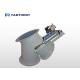 Stainless Steel Three Way Pneumatic Valve For Feed Conveying System