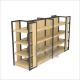 ODM Wooden Display Racks For Shop , Cosmetic Display Shelves CE Certificate