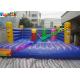 Outdoor Clown Inflatable Bouncy Castles , Jumping Castles With PVC Tarpaulin