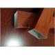 6063 T5 Wood Grain Window Aluminum Profile Extrusion For Outdoor Building