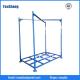 Foldable Warehouse Storage Stacking Rack for fabrics, tires, cartons