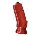 Red Flexible Heat Resistant Rubber Protective Sleeve For Transformer Bushing
