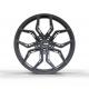 20 Inch Multi Hole Deep Concave Forged Wheels 6061 T6 Gunmetal Alloy