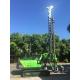 Small Hydraulic Piling Rig Machine Rotation Speed 8 ~ 30 rpm Borehole Piling Equipment Max. drilling depth 28m(4 node )