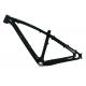 26 Inch Carbon Mountain Bike Frame MTB  Hard Tail 17 / 19 / 21 Inch Superlight Colors Optional