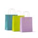 Colored Printed Paper Shopping Bags Art Paper With Your Own Logo