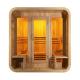 Wooden Outside Stove Heater Square Outdoor Garden Sauna Home Commerical