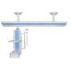 Bridge Type Hospital ICU Pendant Ceiling Mounted For Intensive Care Rooms