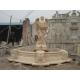 Angel With Wings Statue Marble Stone Water Fountain
