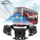 12 IR Night Vision Security Camera For Bus Truck , Motorhome IP68 Waterproof Camera