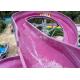 Classical Commercial Spiral Water Slide Equipment For Kids 2 Persons Family Raft