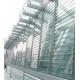 Transparent Frosted Sunshade Glass Louvers Window Good Permeability