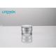 Customized Color Acrylic Containers Refillable With Lids Luxury Thick Wall