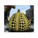 Giant Stainless Steel Outdoor Painted Pumpkin Sculpture for Urban Landscape