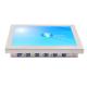 1.5mm SS Waterproof Panel PC , 1000nits Fanless Industrial Computer