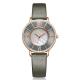 Pin Buckle Women Quartz Wrist Watch Leather Strap Shell Dial