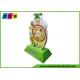 Two Sides Full Printing Flooring Standee Display For Baby Cream AD021