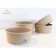 Compostable Takeaway Food Containers Leak Proof Customized Sizes