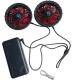 12v Battery Jacket Cooling Fan Set Full Speed 12 Hours Working For Cooling Jacket Vest