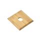 UV Printing Square Wooden Coasters 10x 1cm Bamboo Drink Coasters