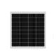 Black White Solar Panel 10w - 80w 100w PV Module For Resell Small CCTV Mobile IOT Smart Solar System