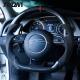 Custom Suede Leather Audi Carbon Fiber Steering Wheel Automotive Accessories