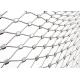 Woven Metal Wire Rope Mesh 0.5m Width Stainless Steel 304 For Balustrade Infill