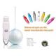 home use  Ultrasonic facial cleaner peeling scrubber small beauty portable coloful design