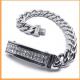 High Quality Tagor Stainless Steel Jewelry Fashion Men's Casting Bracelet PXB116
