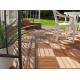 anti-scratch and moistureproof recycled outside wpc DIY decking tiles310*310*25mm (RMD-D9)