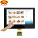 13.3 Inch Industrial Touch Panel PCAP Touch Screen Transparent Tempered Glass Material