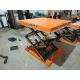 Manual Scissor Lift Table Hydraulic 1000kg 1 Ton Low Fixed Customized
