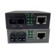 Din Rail Mounting 3 Port 2km Ethernet To Fiber Media Converter