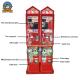 Helix Capsule Gumball Vending Machine For Shopping Mall / Food Packaging