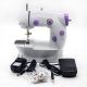 UFR-202 Mini Sewing Machine Manual Feed Mechanism and Adjustable Stitch Length for Home