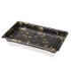 Printed PS Plastic Sushi Tray Recyclable Dustproof