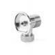 Stable Antiwear Chrome Plated Brass Pipe , Harmless Nickel Plated Brass Pipe Fittings