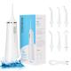 White Rechargeable Eco Friendly Dental Oral Irrigator Teeth Cleaning