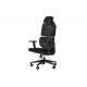 Black PA66 23kg Office Mesh Chairs 3 Degree Locking For Relaxing